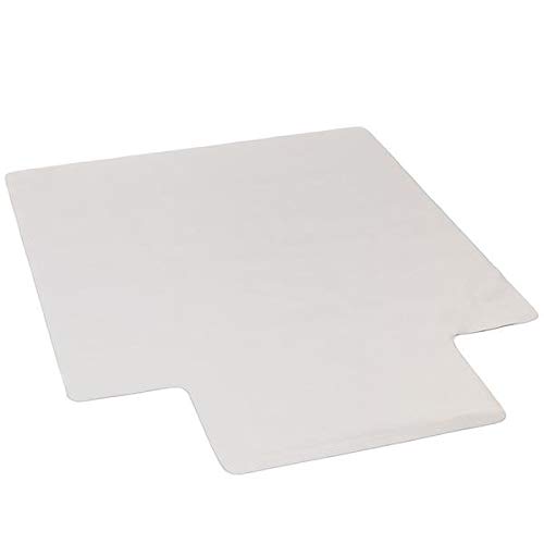 Non-Slip PVC Matte Floor Chair Protector - Transparent Chair Mat for Hardwood & Tile Floors - Perfect for Home, Office & Dining Room Use