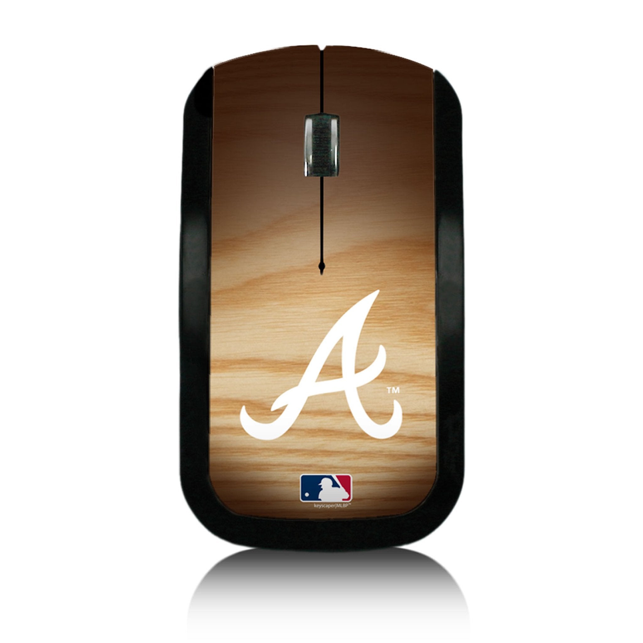 Atlanta Braves MLB Baseball Team Wireless Mouse - Ergonomic USB Computer Mouse for Braves Fans - Perfect for Gaming, Office & Home Use
