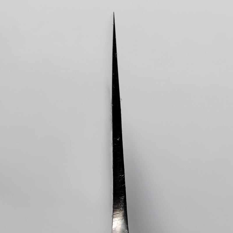 Premium Japanese Nakiri Knife 165mm - Tokushu Rosewood Series White #2 Kurouchi - High Carbon Steel Blade for Professional Chefs & Home Cooking - Perfect for Vegetable Chopping, Slicing & Meal Prep