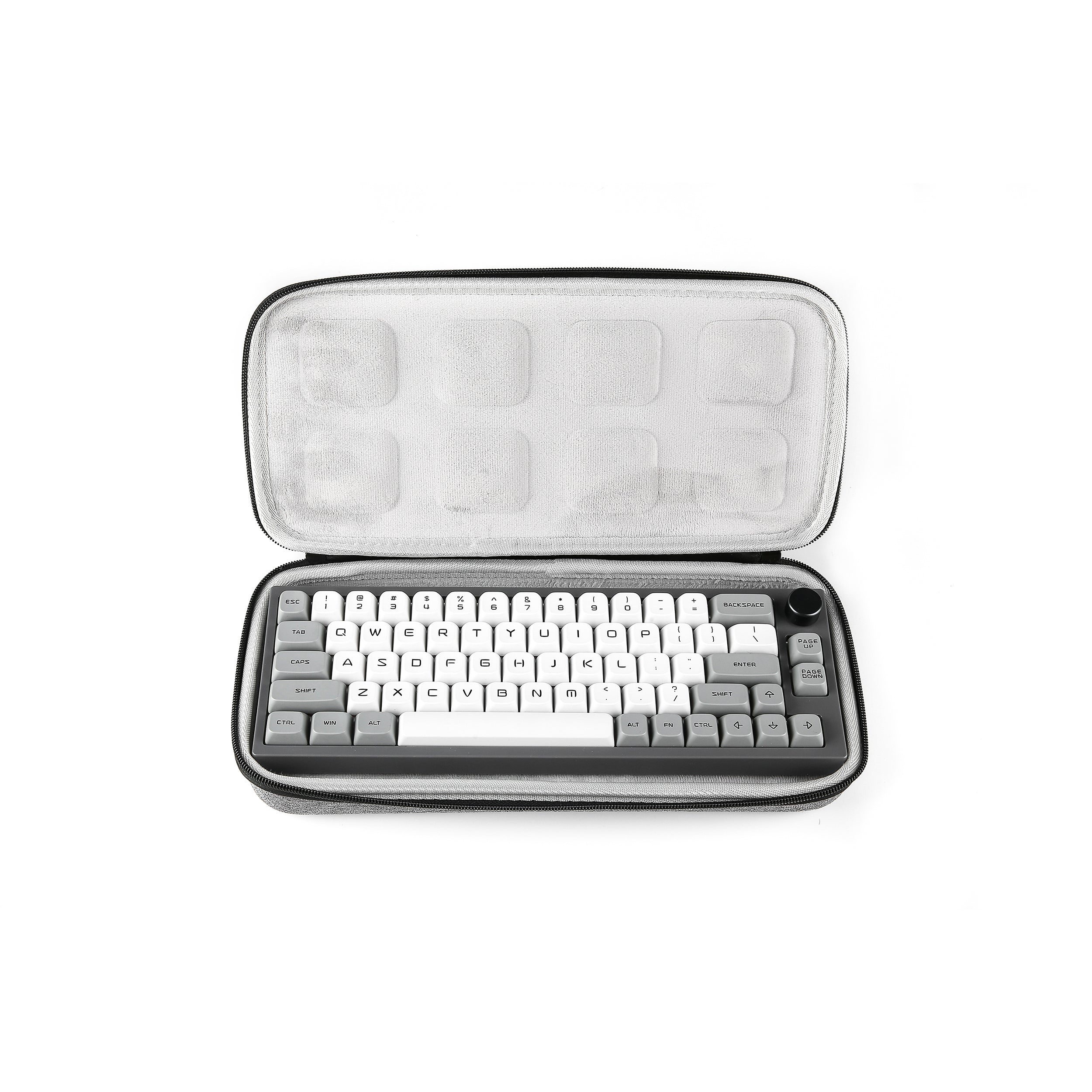 YUNZII Keyboard Travel Carry Case - Protective Pouch for Mechanical & Gaming Keyboards | Portable Storage for Office, Home & Travel Use