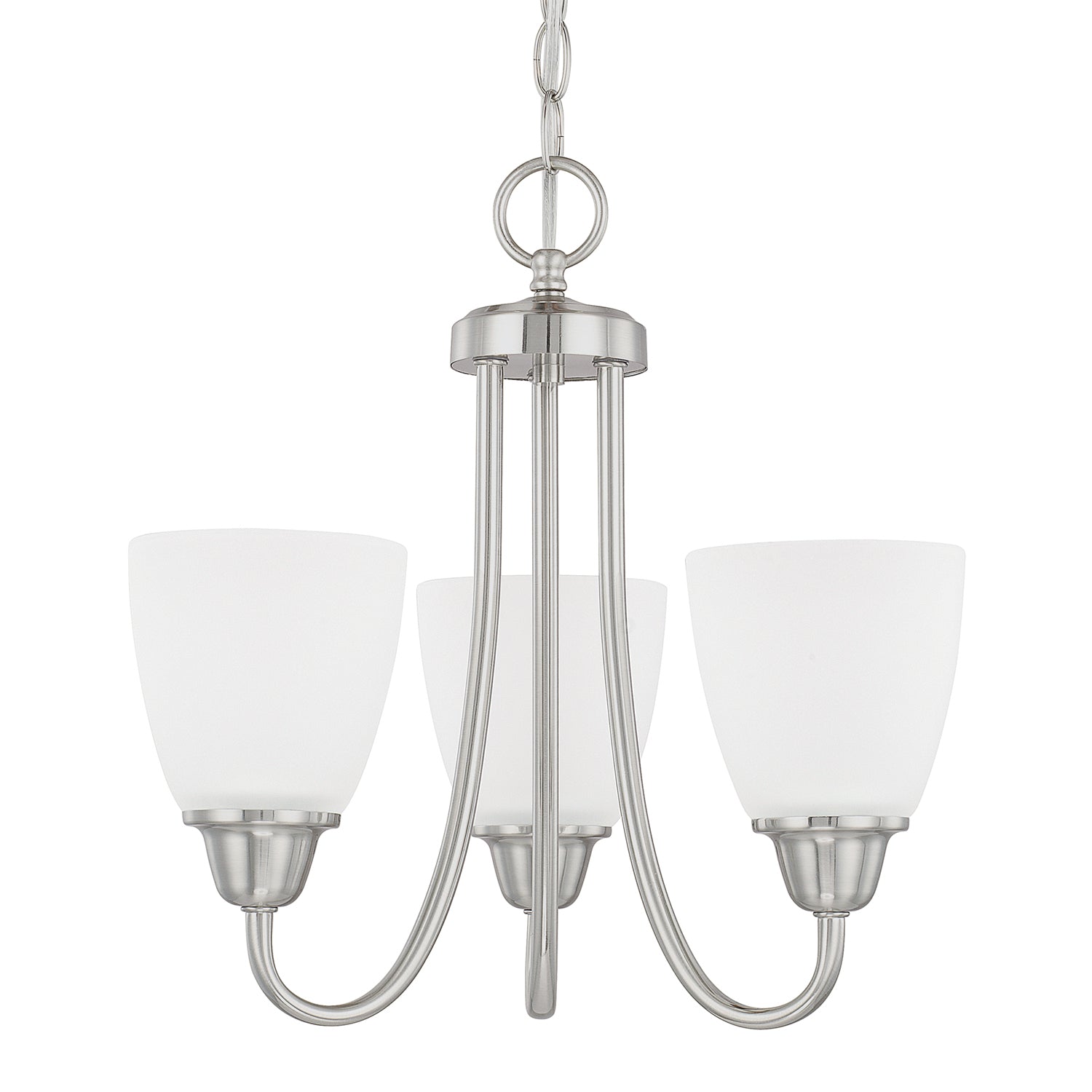 Capital Lighting Three Light Chandelier - Modern Ceiling Fixture for Dining Room, Bedroom & Living Room | Elegant Home Decor Lighting