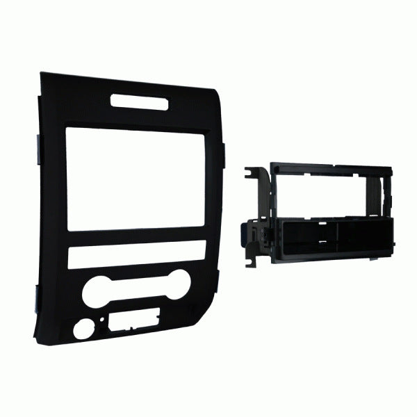 Metra 99-5820B DIN & Double DIN Radio Dash Kit for 2009-2014 Ford F-150 | Car Stereo Installation | Upgrade Your Truck Audio System