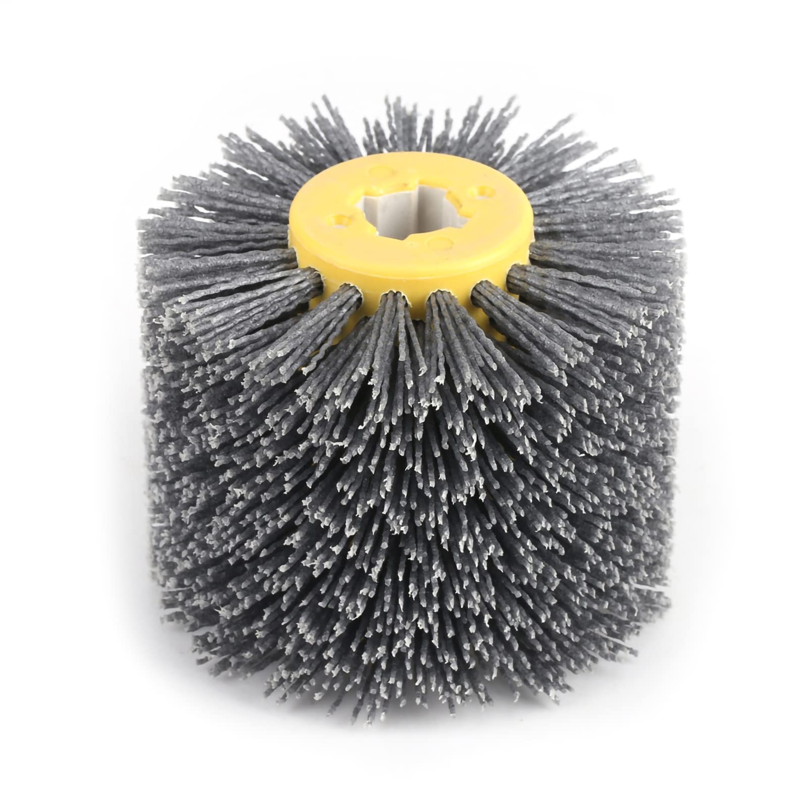 Burnishing Polishing Wheel - Abrasive Wire Wheel Brush for Metal Finishing & Surface Polishing (Grit #120) - Perfect for Automotive, Woodworking & DIY Projects