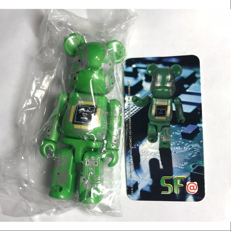 Bearbrick Series 5 SF Chip 100% Collectible Figure - Limited Edition Urban Vinyl Art Toy for Display & Gifting