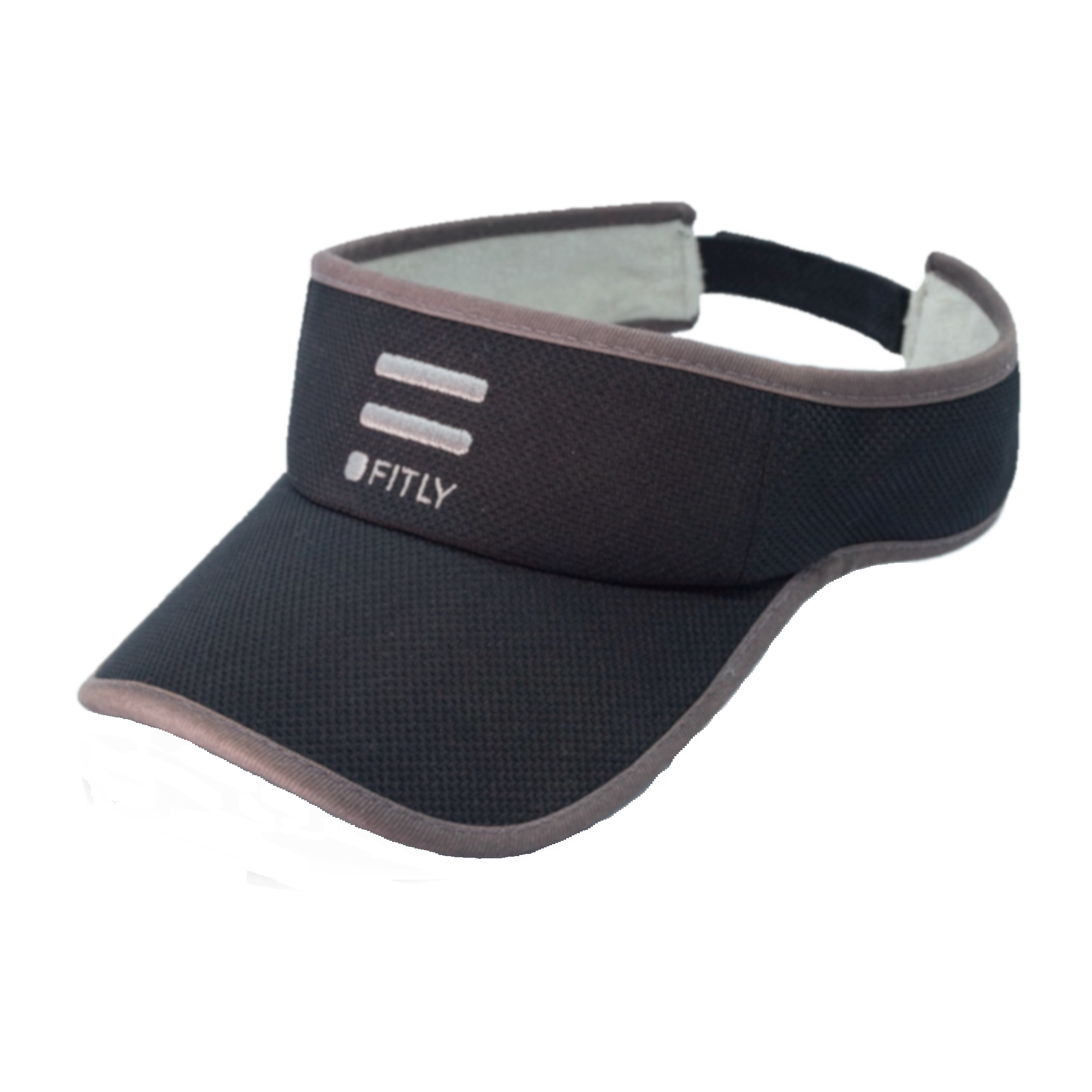 FITLY Running Visor Hat - Lightweight & Breathable Sun Protection for Men & Women - Perfect for Jogging, Hiking, and Outdoor Sports