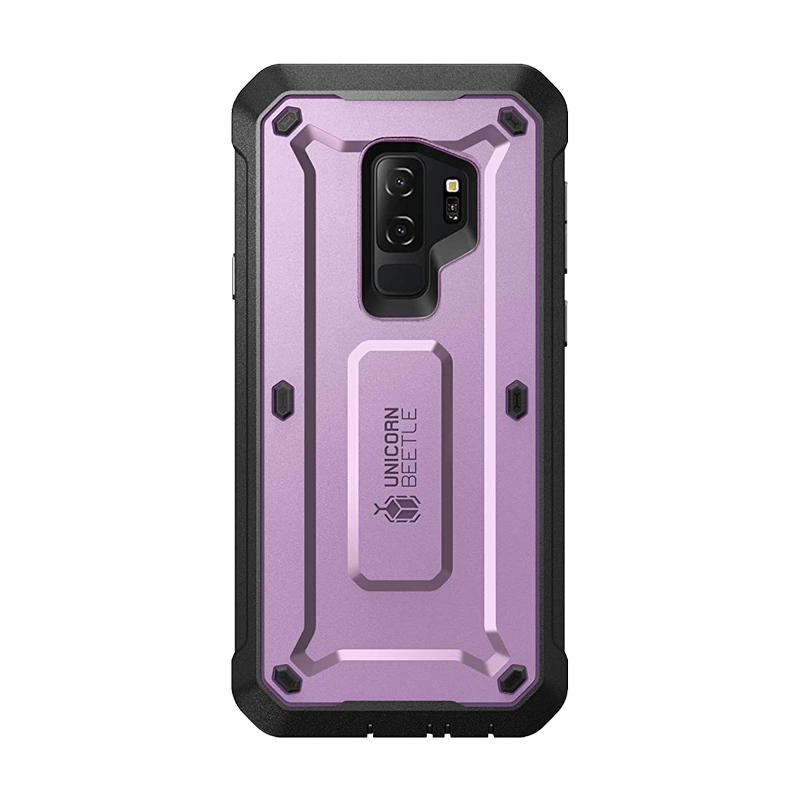 Samsung Galaxy S9 Plus Unicorn Beetle Pro Full-Body Rugged Protective Case - Open Box - Metallic Purple - Shockproof, Durable Cover for Outdoor & Active Lifestyle