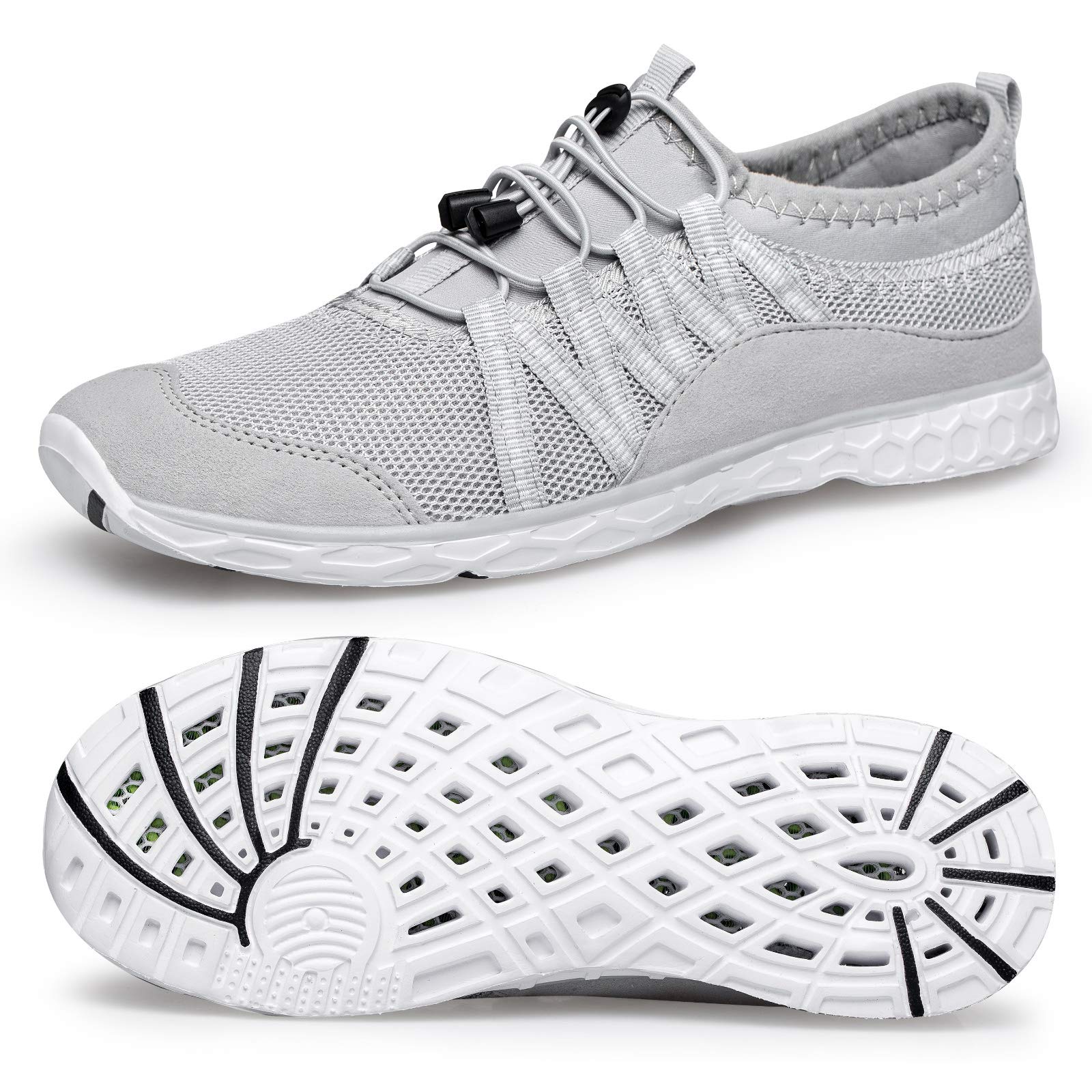 Alibress Men's Water Shoes - Lightweight Quick-Dry Aqua Beach Shoes for Swimming, Surfing & Outdoor Activities
