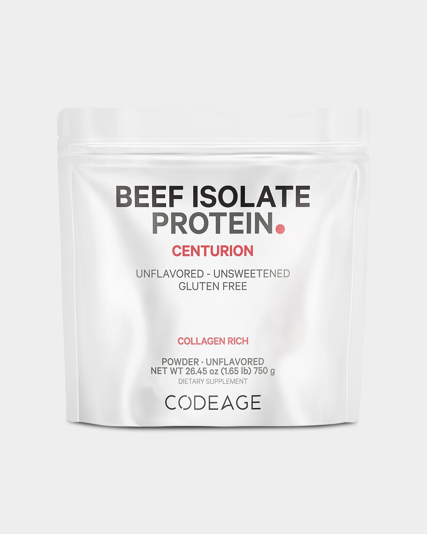 Codeage Grass-Fed Beef Isolate Protein Powder - Pure Hydrolyzed Collagen for Muscle Recovery & Joint Support - Ideal for Post-Workout, Keto & Paleo Diets