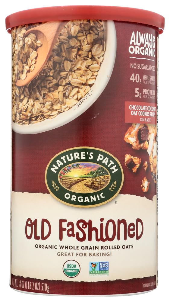 Country Choice Old Fashioned Oats - 3 Pack (18 Oz Each) | Organic Rolled Oats for Healthy Breakfast, Baking & Smoothies | Quick Cooking Whole Grain Oatmeal for Energy & Weight Loss