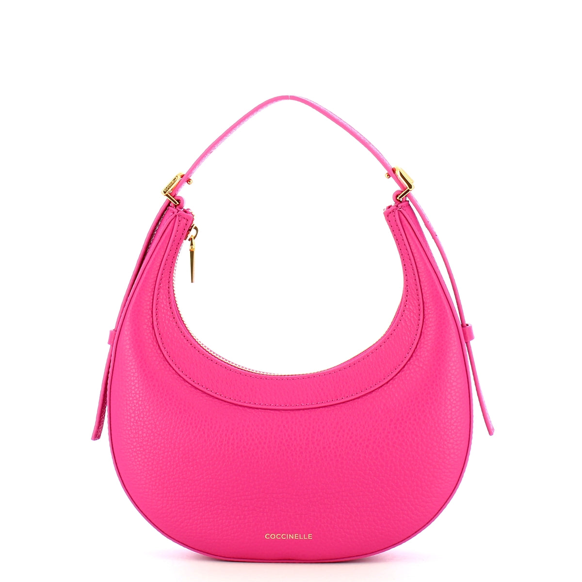 Coccinelle Whisper New Fuchsia Hobo Bag PIP530101 - Stylish Women's Crossbody Purse for Work, Travel & Everyday Use