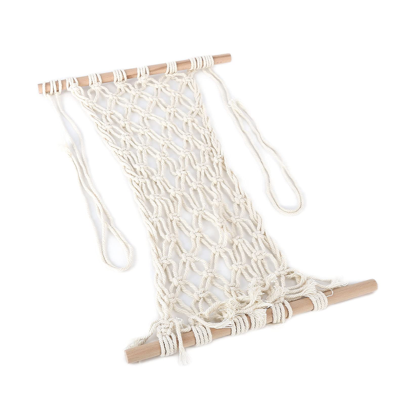 Durable Hand-Knitted Hanging Fruit Basket with Hook - Space Saving Storage for Kitchen, Living Room, Bathroom & Laundry Room | Perfect for Organizing Fruits, Vegetables & Small Items