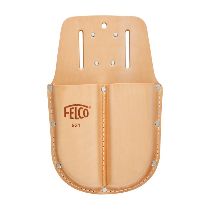 Felco F921 Leather Holster with Belt Loop & Clip - Durable Belt Sheath for Pruners, Scissors & Tools | Perfect for Gardening, Landscaping & Outdoor Work
