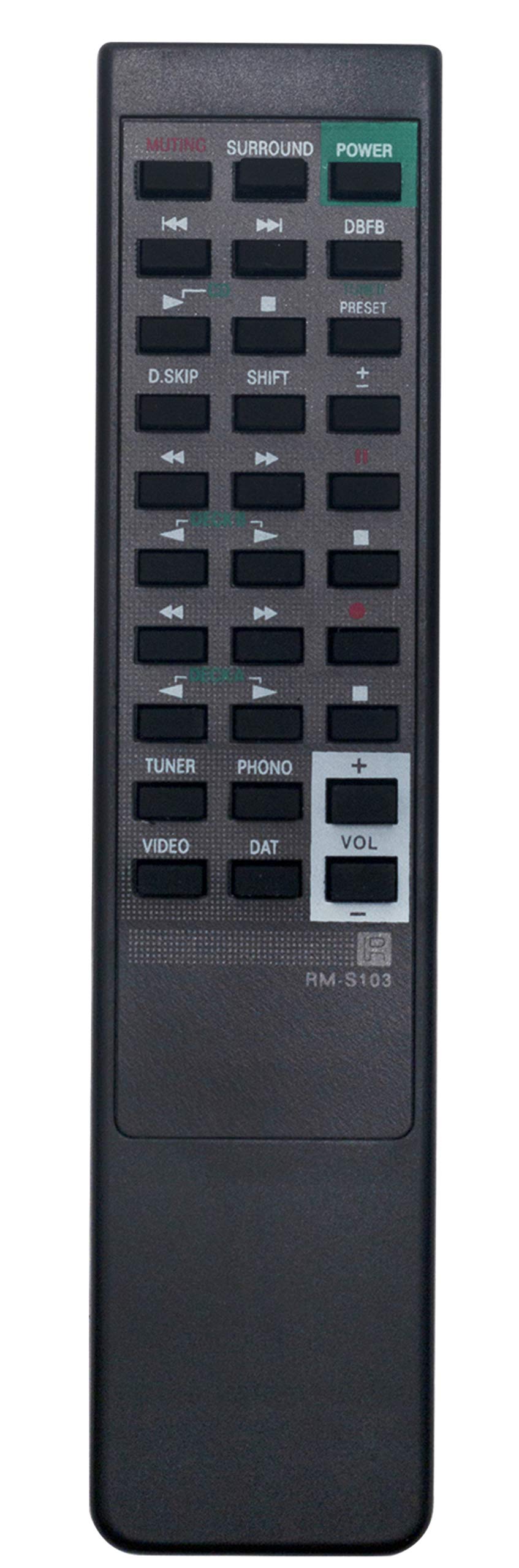 Original Remote Control Replacement for Sony FM Stereo FM-AM Receiver STR-AV23 STR-AV370X STR-AV270X STR-AV570X STR-AV770X - Perfect for Home Theater & Audio System Control