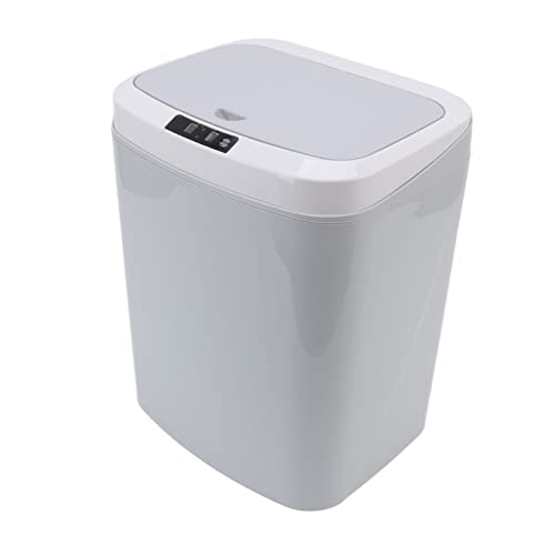 Smart Sensor Trash Can - 0.3s Quick Response Automatic Garbage Bin with Silent Lid Opening for Bedroom, Bathroom, Kitchen & Living Room - Hands-Free Waste Disposal Solution for Home & Office