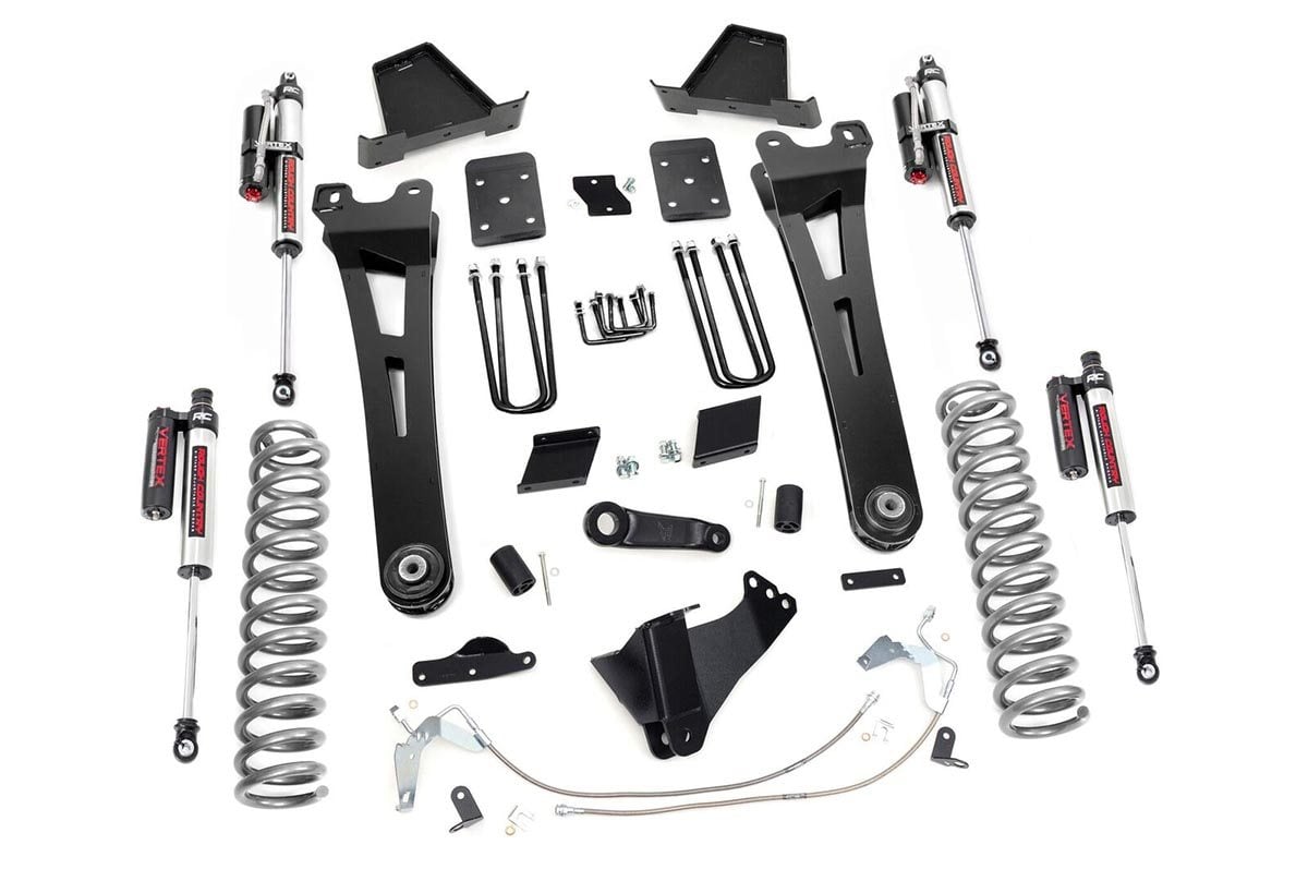 6 Inch Lift Kit for Ford F-250 Super Duty (2015-2016) - Heavy Duty Diesel Radius Arm Suspension System by Vertex 54250 - Perfect for Off-Roading, Towing & Truck Customization