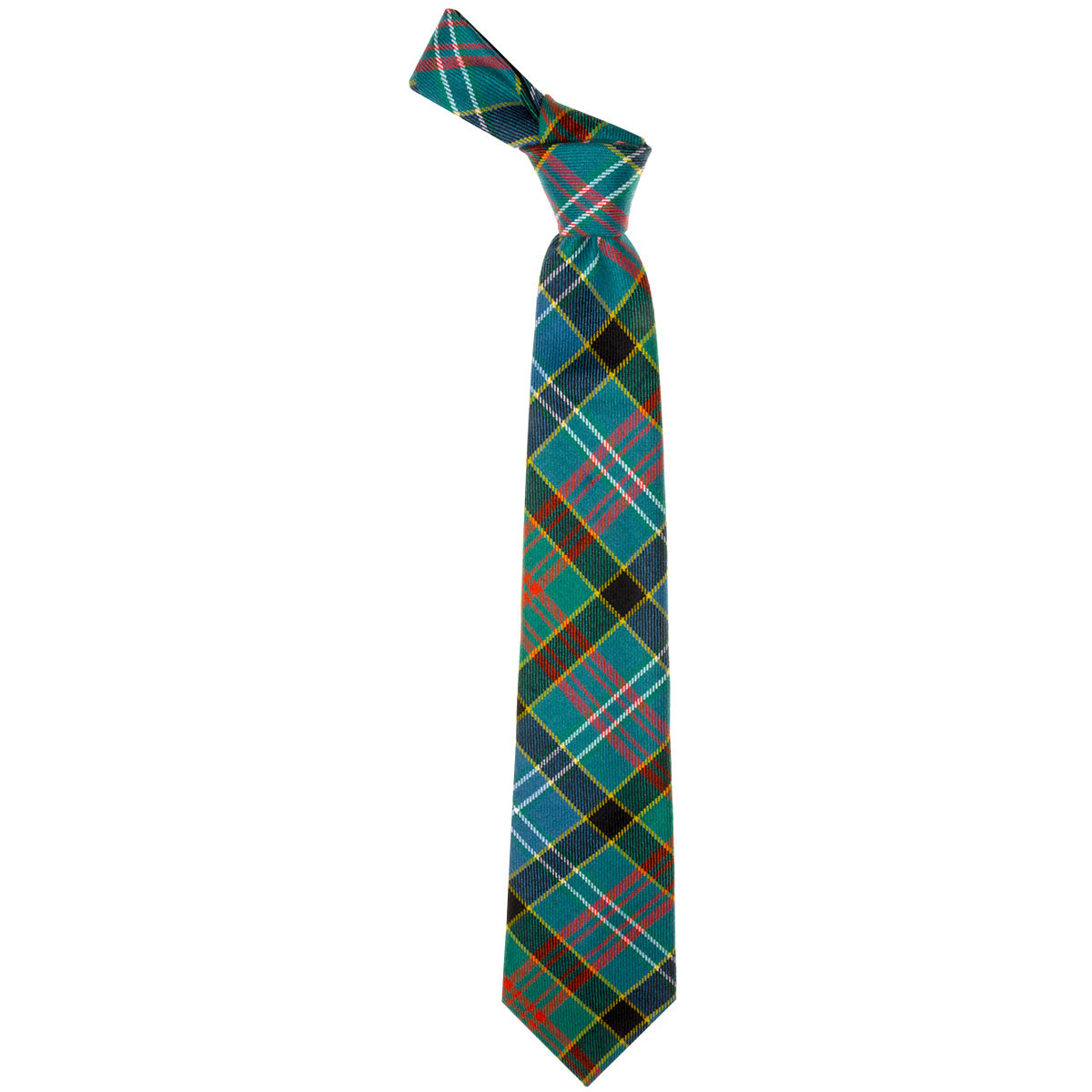 Stylish Paisley Ancient Tartan Necktie for Men | Classic Scottish Plaid Pattern | Perfect for Weddings, Office & Formal Events
