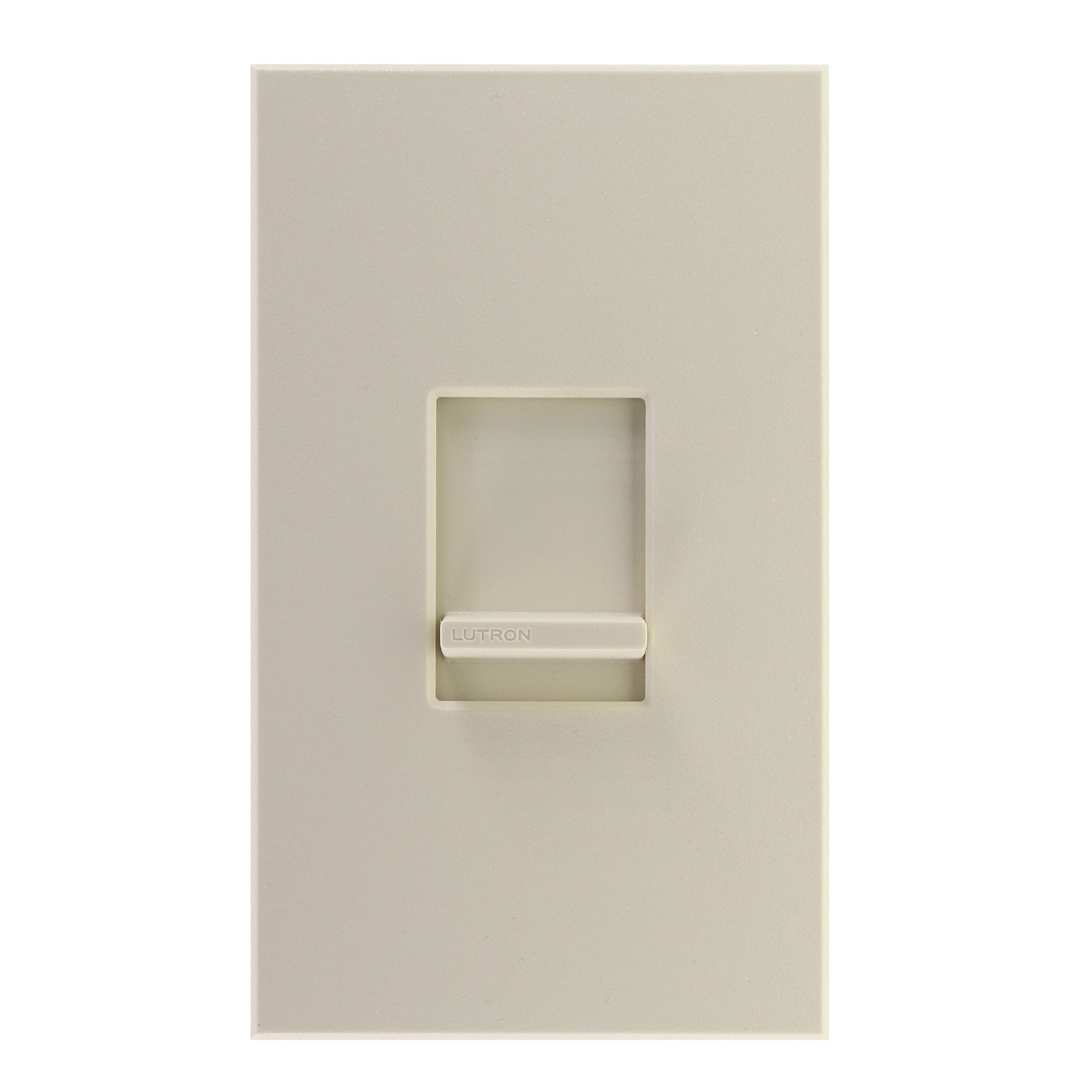 Lutron NTLV-1000-LA Nova T Low Voltage 1000VA Dimmer Switch - Light Almond Finish for Home & Office Lighting Control