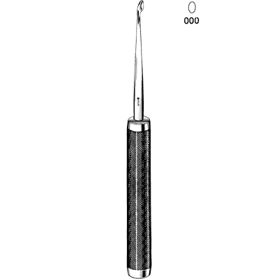 Cobb Bone Curette Surgical Instrument 11mm 40 Degree 8100 - Ideal for Spinal Surgery and Orthopedic Procedures