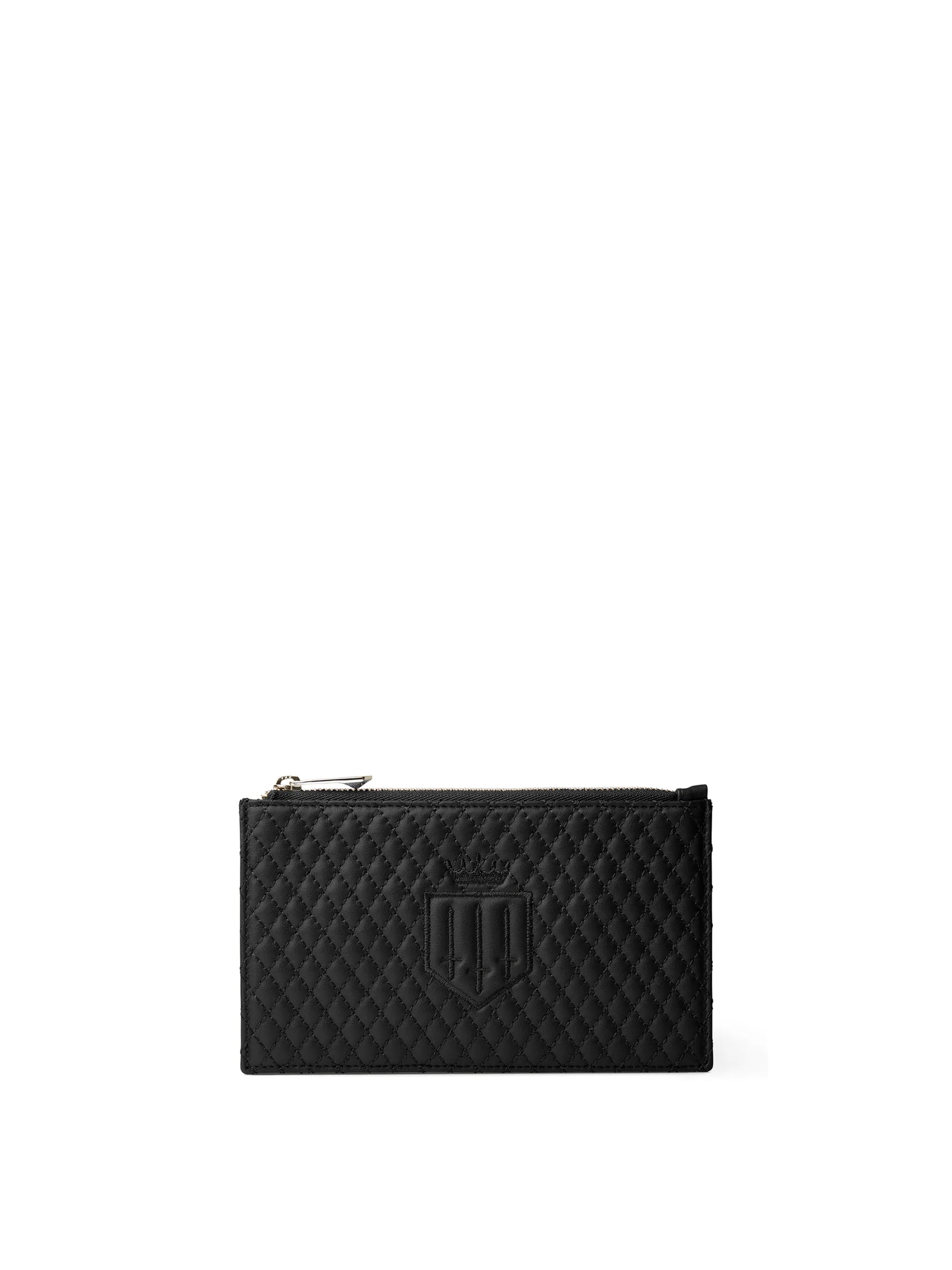 Stratford Black Leather Quilted Handbag - Stylish Women's Crossbody Purse for Work, Travel & Evening Out