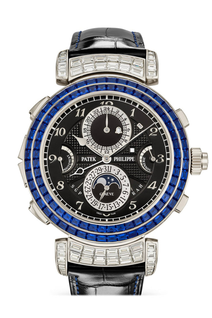 Patek Philippe Grand Complications 6300/401G-001 Men's Watch with Black Opaline Dial - Luxury Timepiece for Formal Events & Collectors
