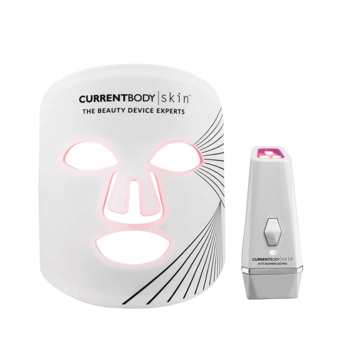 CurrentBody Skin Red Light Therapy & Anti Blemish LED Pen Kit - At-Home Acne Treatment & Skin Rejuvenation for Clear, Youthful Complexion | Perfect for Daily Skincare Routine & Spot Treatment