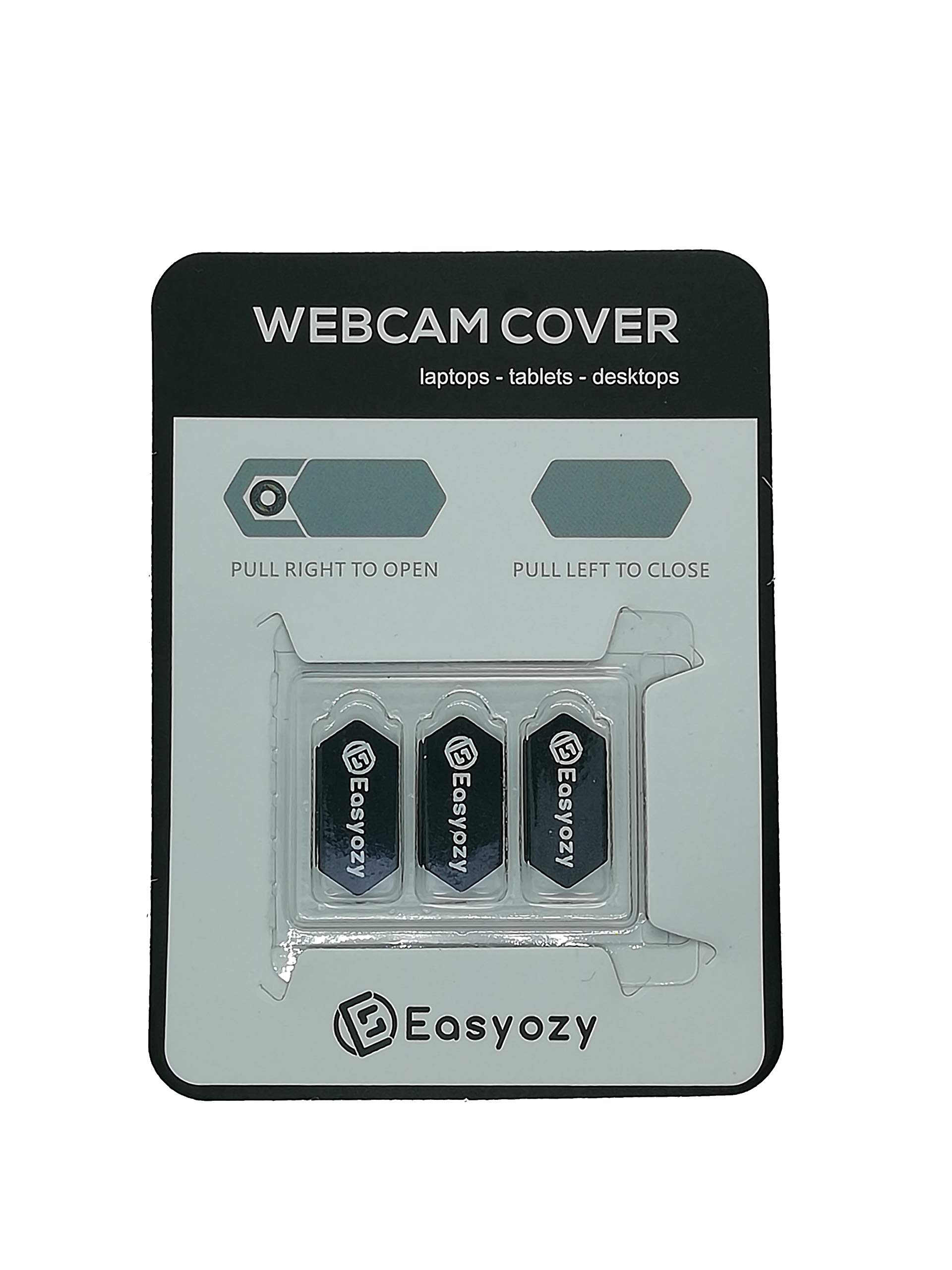 Webcam Privacy Cover for Laptops, PCs & Tablets - Ultra-Slim Camera Cover for MacBook, iPad & MacBook Pro - 3 Pack for Online Security & Privacy Protection (Perfect for Video Calls, Remote Work & Online Classes)
