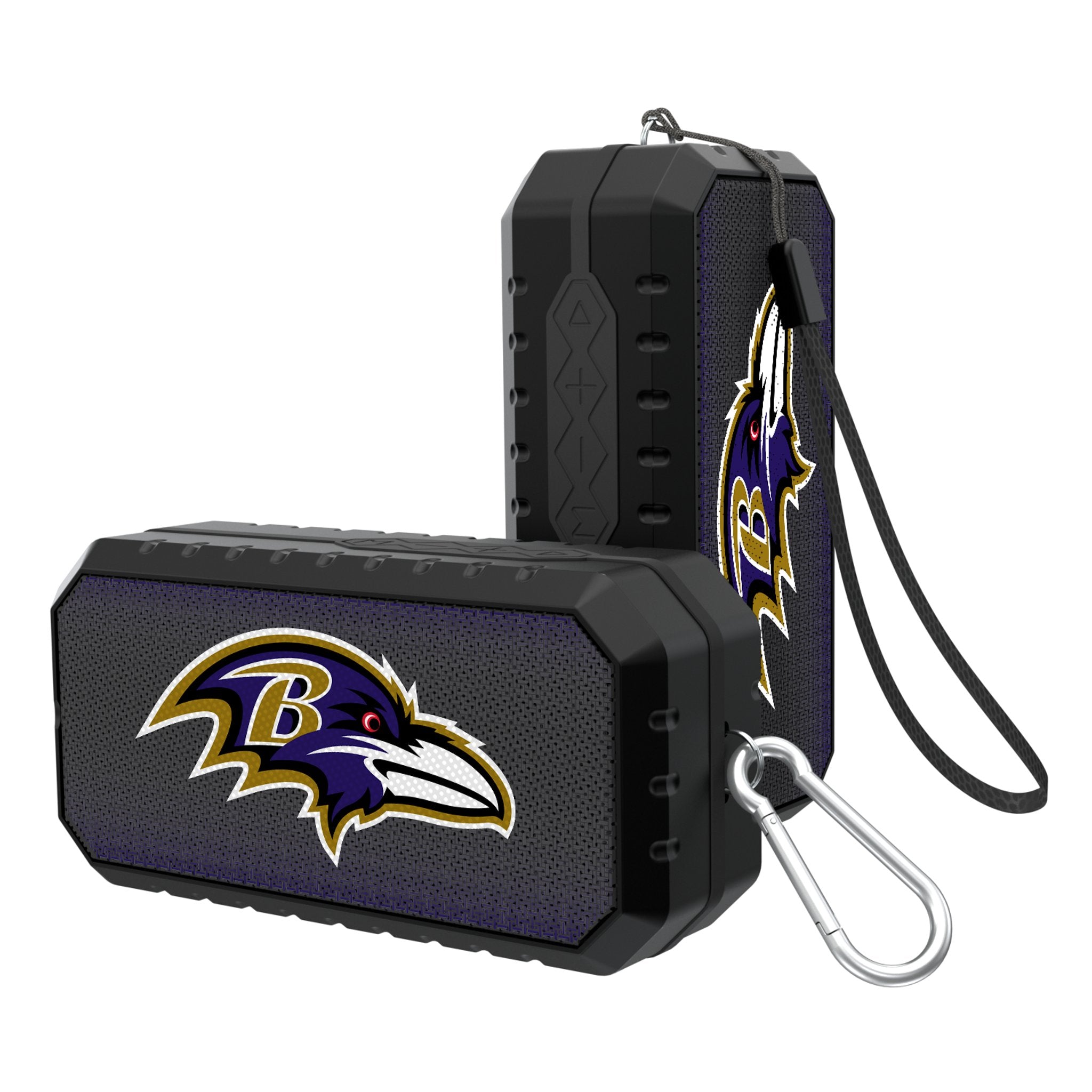 Baltimore Ravens Themed Linen Bluetooth Speaker - Portable Wireless Speaker for Home, Office & Outdoor Use - Perfect for NFL Fans & Game Day Parties