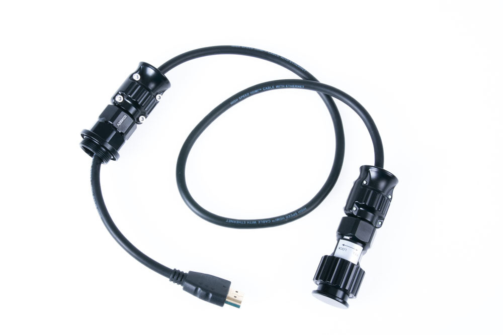 Premium 750mm HDMI (A D) Cable - High-Speed Connection for Monitor Housing NA 502/NA 502B to HDMI Bulkhead - Ideal for Home Theater, Gaming & Office Setups
