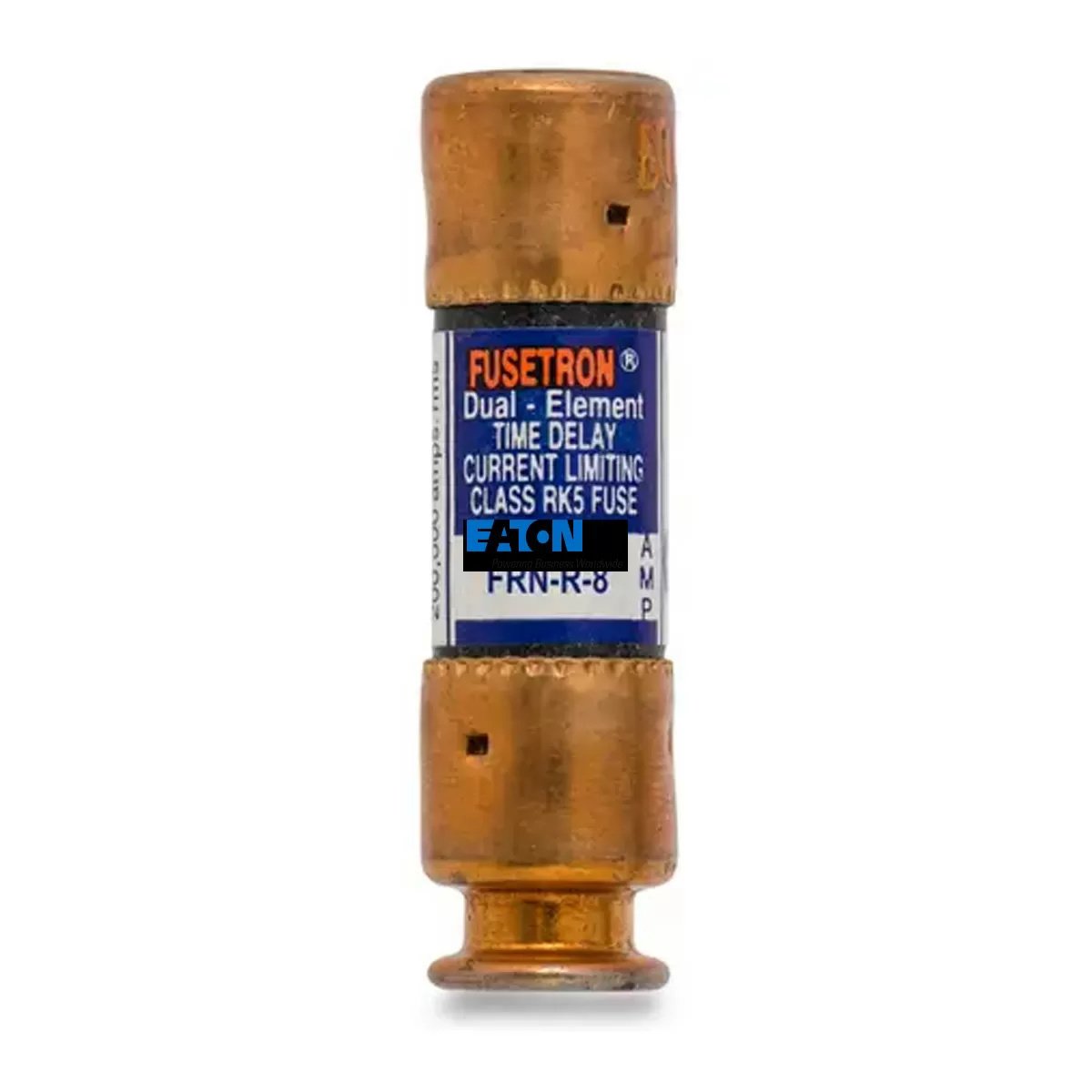Eaton Bussmann HD Time Delay Fuse 8 Amp - Slow Blow Fuse for Home Appliances, HVAC Systems & Electrical Equipment Protection