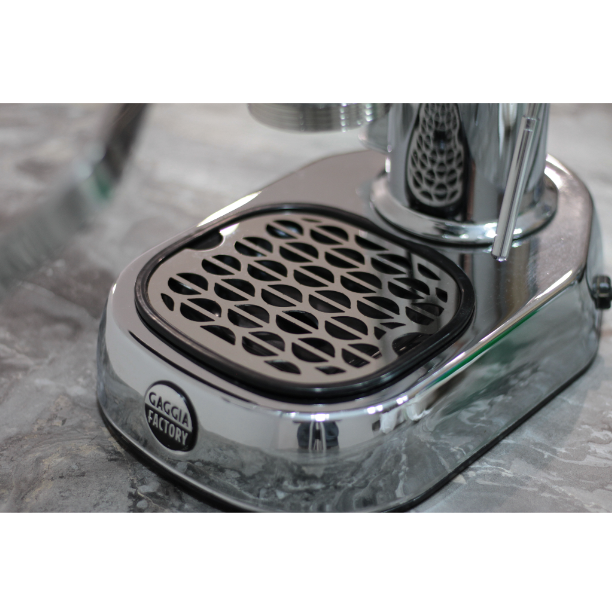 La Pavoni Custom Semi Circles Chrome Drip Tray Grid - Premium Espresso Machine Accessory for Professional Baristas & Home Coffee Brewing
