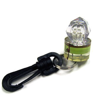 Trident Mini Water Activated LED Flashing Light for Scuba Diving, Snorkeling, Night Swimming, and Water Safety