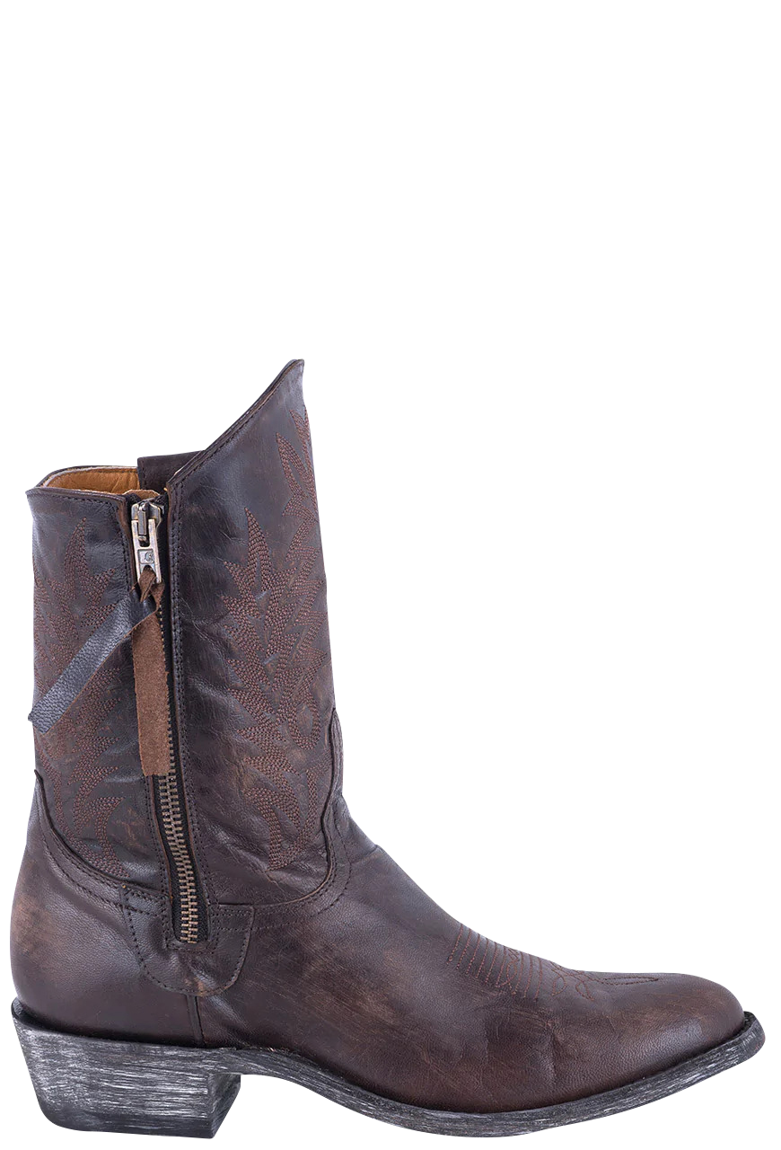 Old Gringo Vesuvio Razz Boots - Women's Western Cowboy Boots in Chocolate Brown Leather | Perfect for Country Dancing, Rodeos & Western Fashion Outfits