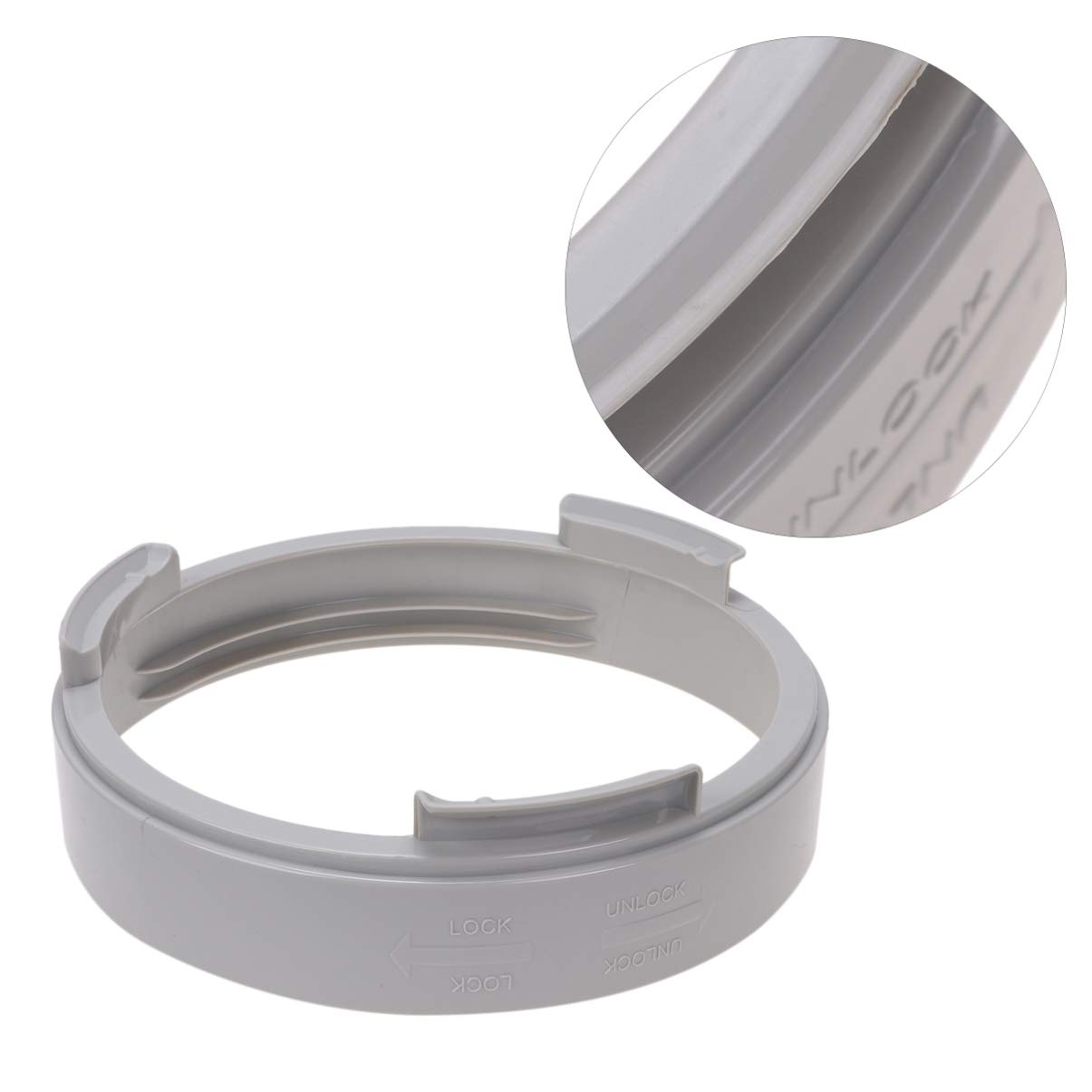 SOLUSTRE Universal Air Conditioner Exhaust Hose Adapter - Round & Square Shaped AC Duct Connector for Portable AC Units - Perfect for Home, Office, and RV Cooling Systems
