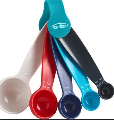 Premium Stainless Steel Measuring Spoons Set - 6-Piece for Baking & Cooking - Accurate Kitchen Measuring Tools - Perfect for Dry & Liquid Ingredients - Ideal for Home Bakers & Professional Chefs