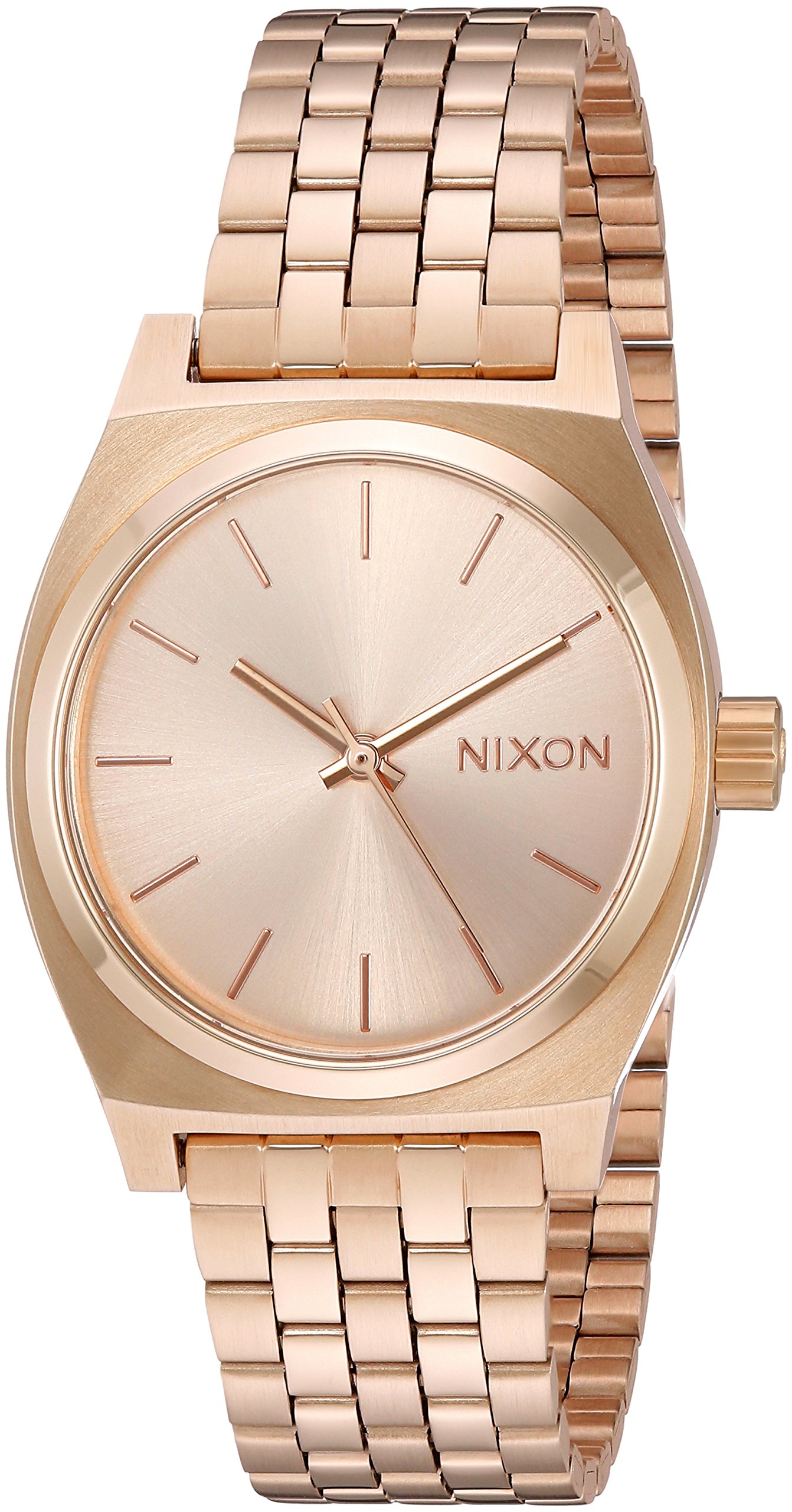 Nixon Medium Time Teller A1130 Women's Watch - 31mm Stainless Steel Case, 100m Water Resistant - Perfect for Swimming, Diving & Everyday Wear