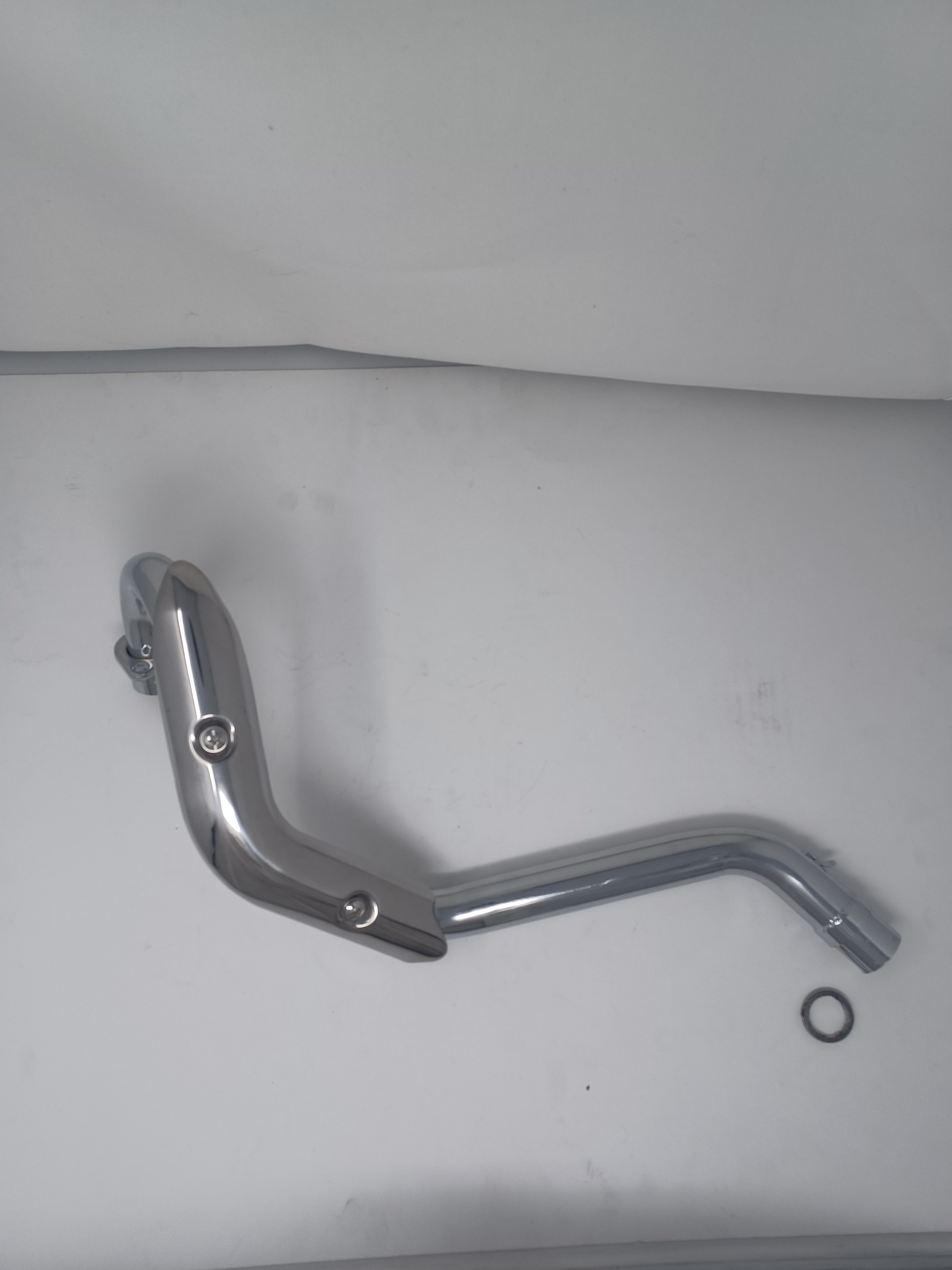 125cc Dirt Bike Exhaust Pipe - High Performance Replacement Muffler for Venom Thunder 125cc Off-Road Motorcycle (Part# 302002091001) - Perfect for Trail Riding & Motocross Racing