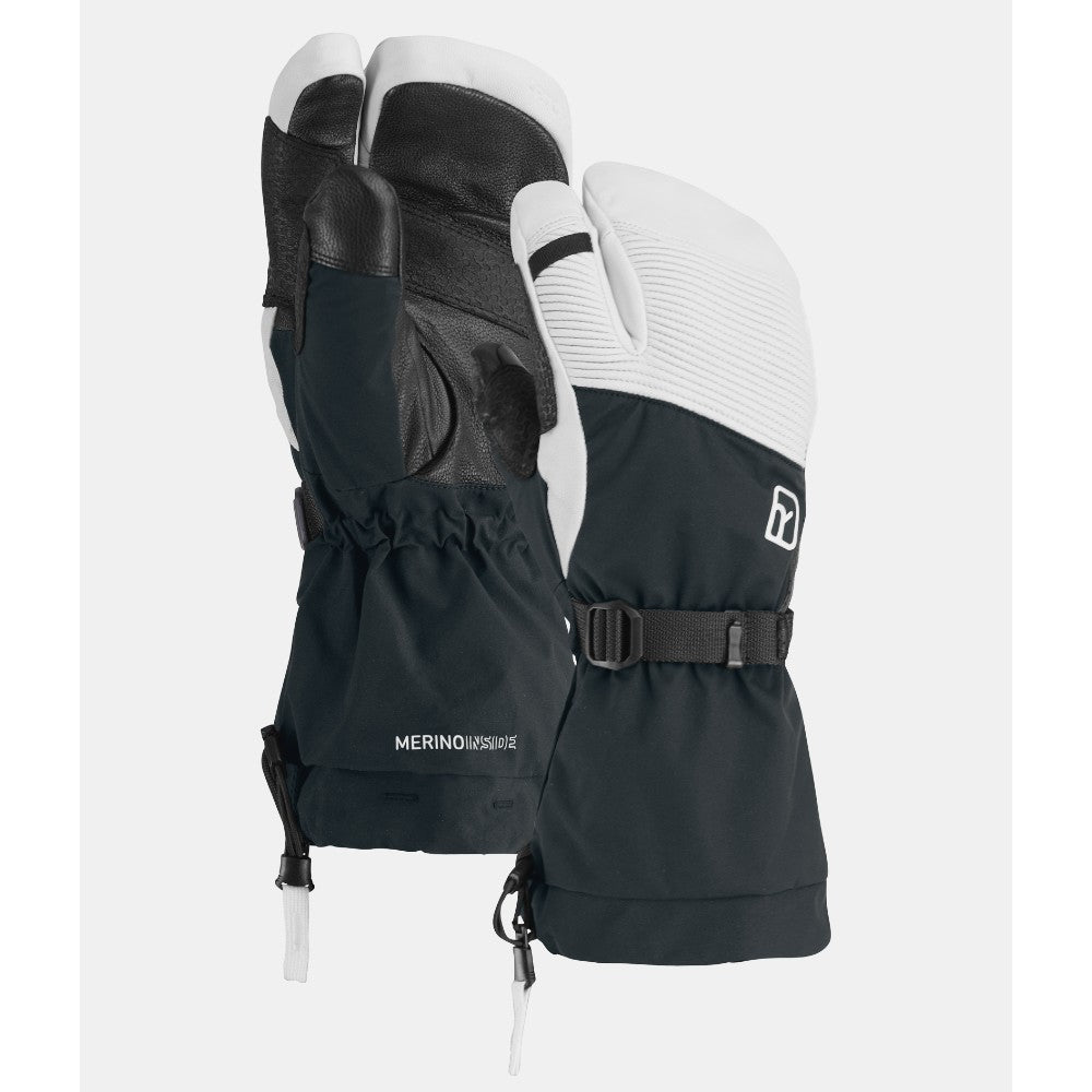 Ortovox Freeride 3 Finger Glove Pro - Waterproof & Breathable Ski Gloves for Men & Women - Perfect for Snowboarding, Skiing & Winter Sports