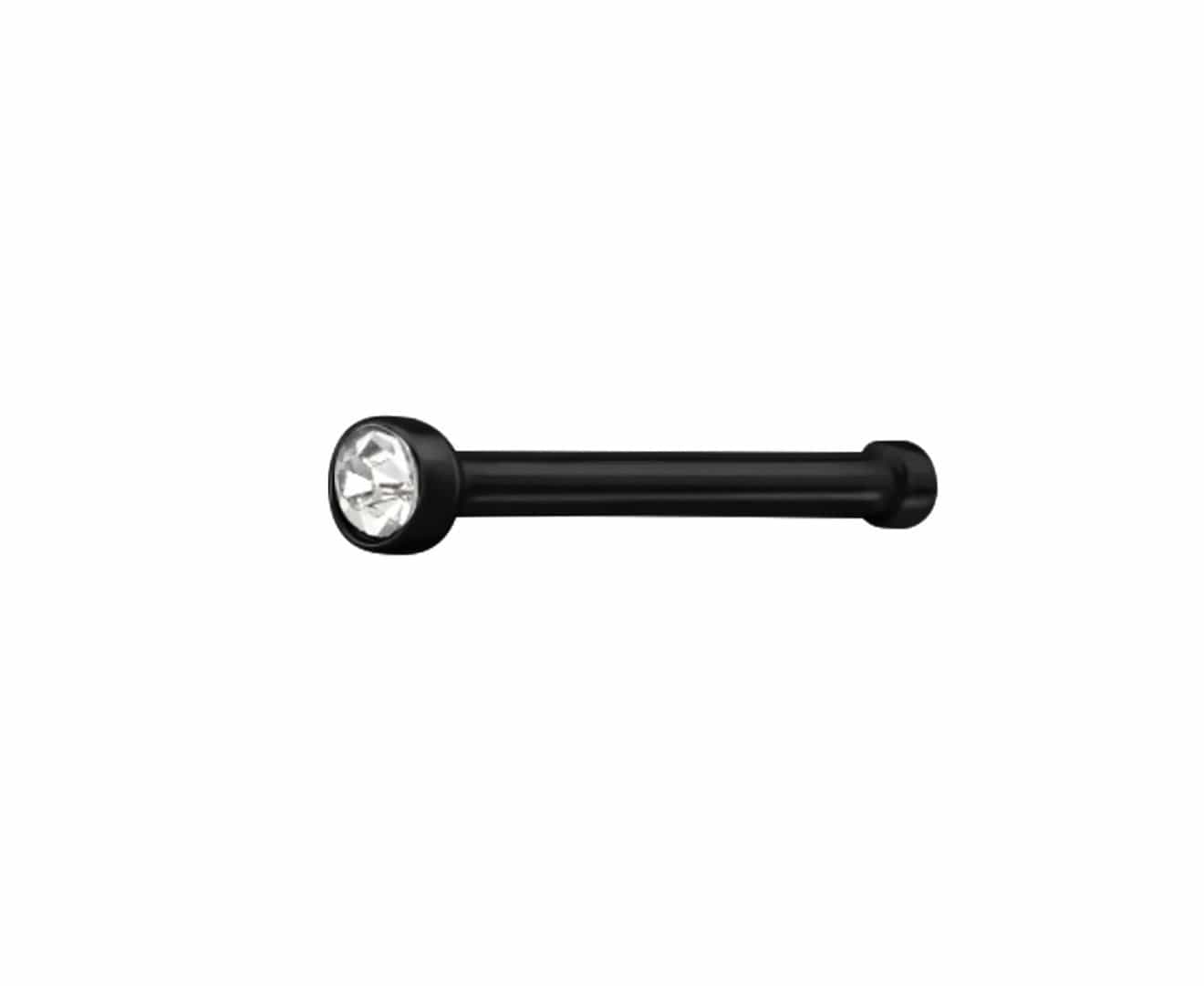 2mm Black Surgical Steel Ball End Nose Studs - Hypoallergenic Body Jewelry for Cartilage, Septum & Nose Piercing - Perfect for Everyday Wear & Special Occasions