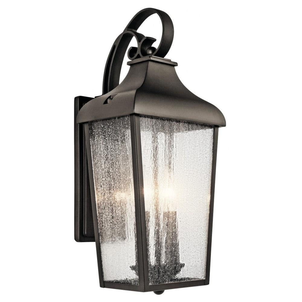 Traditional Style 2-Light Outdoor Wall Lantern - 18.5