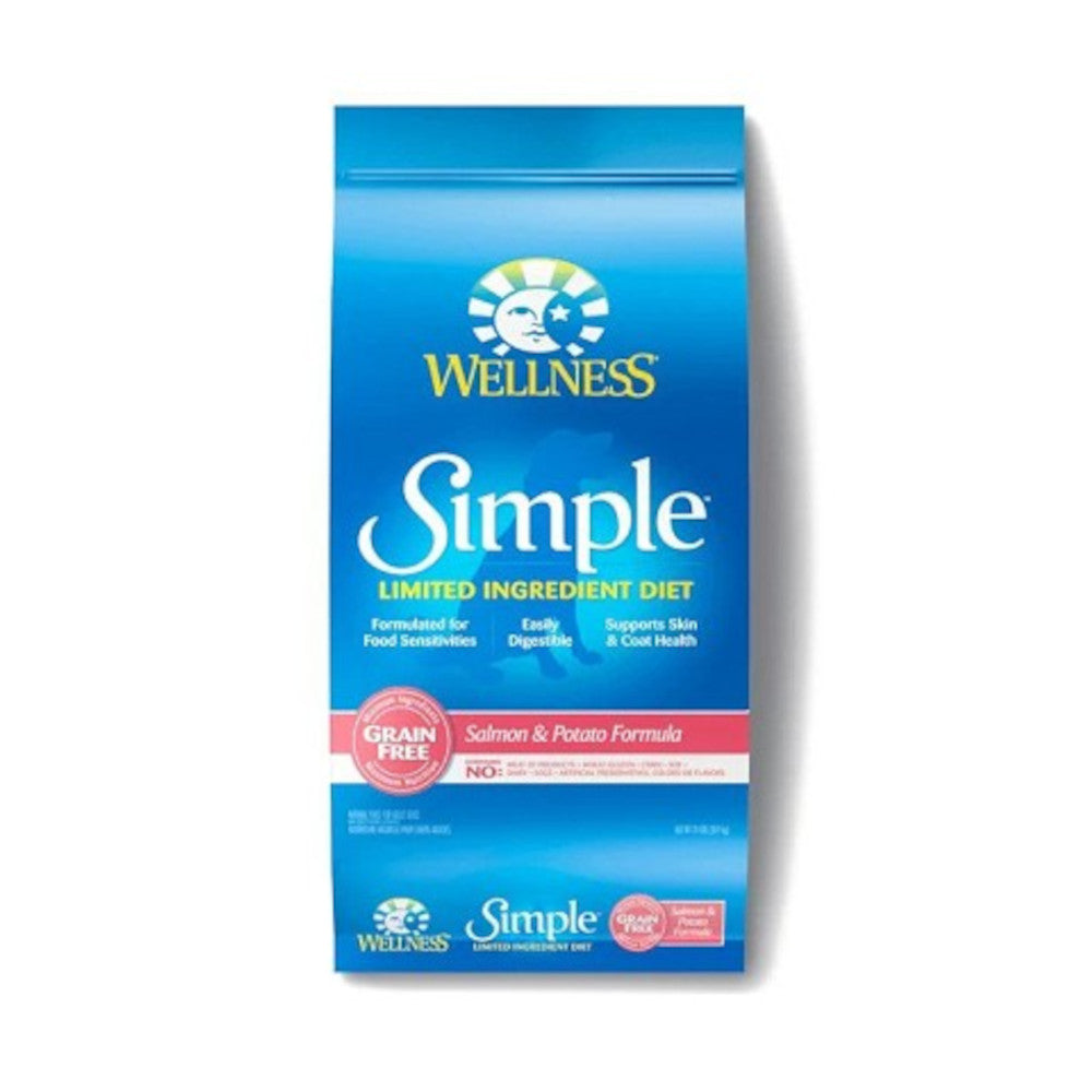 Limited Ingredient Salmon & Potato Dry Dog Food - Grain-Free, Hypoallergenic for Sensitive Stomachs - Perfect for Adult Dogs with Allergies or Digestive Issues