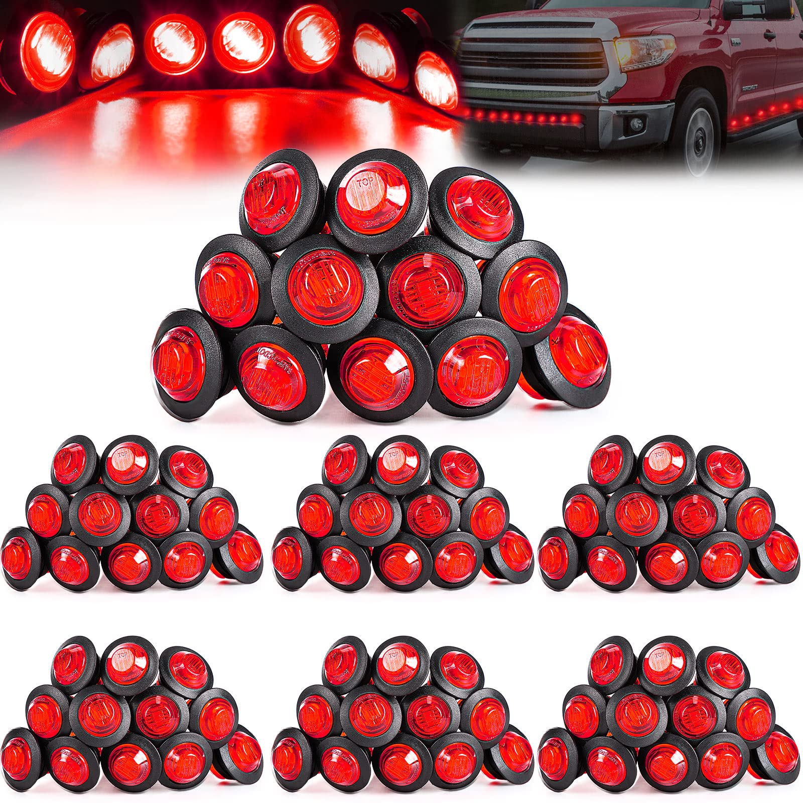 100 Pcs 3/4