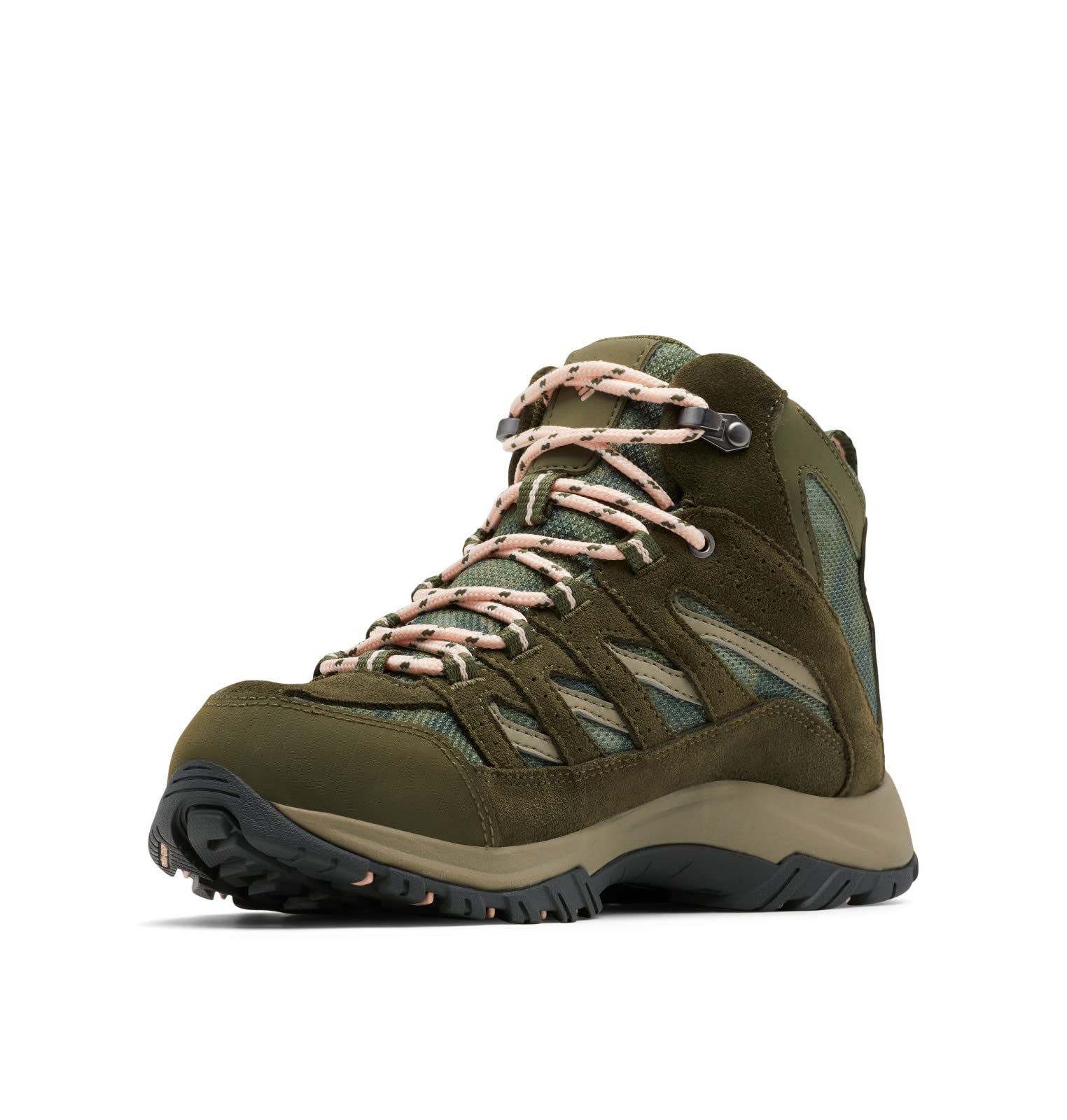 Columbia Women's Crestwood Mid Waterproof Hiking Boots - Lightweight Outdoor Shoes for Trail Walking, Backpacking & Mountain Trekking (Ideal for Camping, Hiking & Winter Adventures)