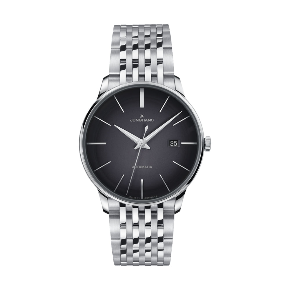 Meister Automatic Watch - Dark Grey Dial for Men | Waterproof & Durable | Perfect for Business, Casual & Outdoor Activities