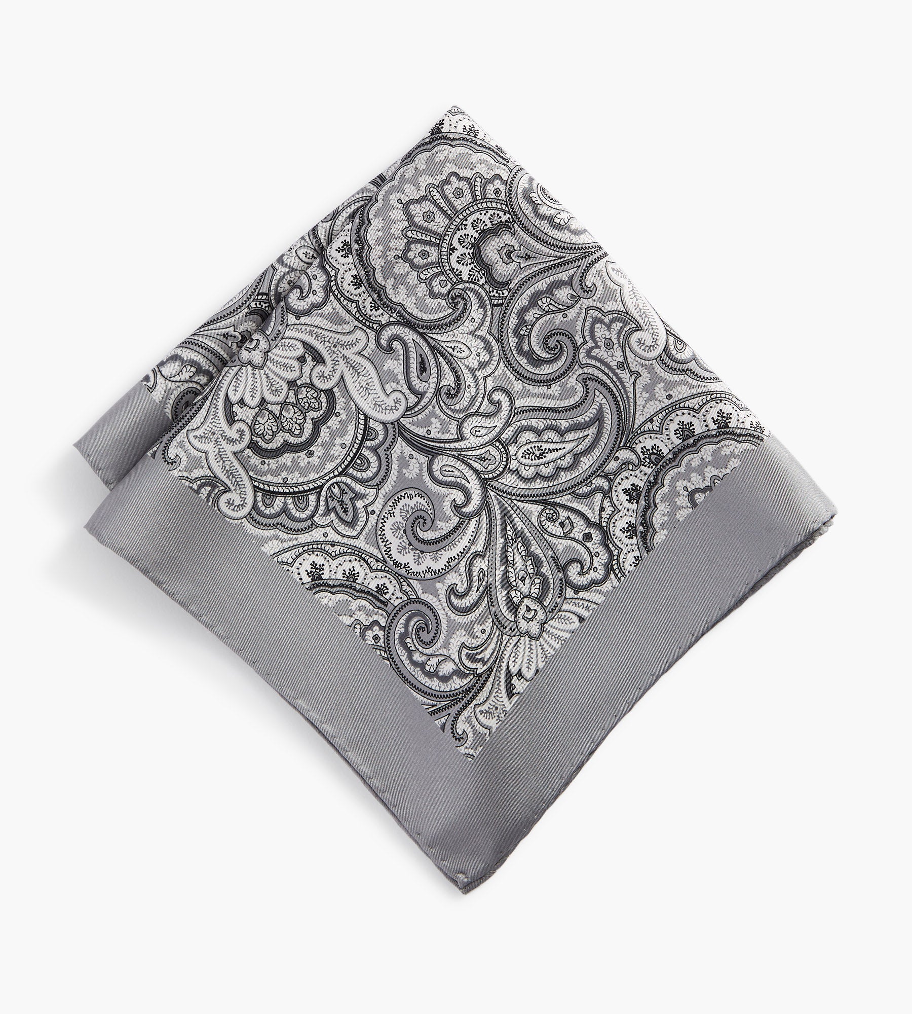 Stylish Paisley Pocket Square for Men - Elegant Silk Handkerchief for Suits, Weddings & Formal Events