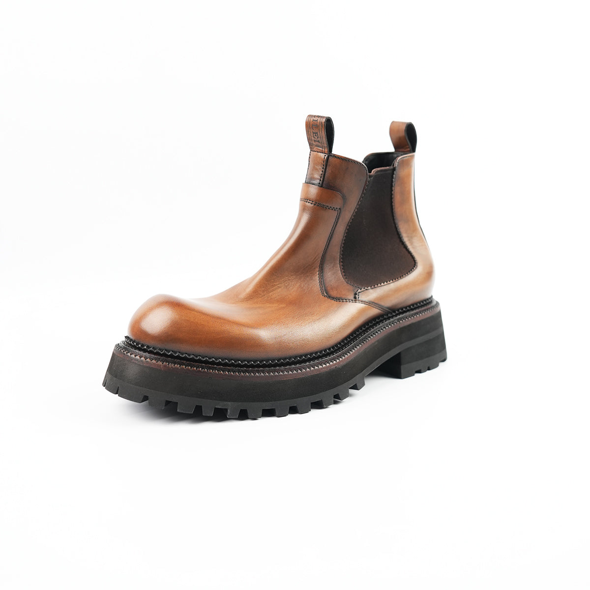 Premium Men's Brown Leather Chelsea Boots - Comfortable & Stylish Ankle Boots for Casual & Dress Wear - Perfect for Office, Parties & Outdoor Activities