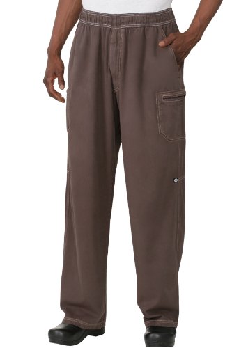 Chef Works Men's Enzyme Utility Chef Pants - Durable & Comfortable Kitchen Workwear for Professional Chefs & Cooks - Perfect for Restaurant, Catering & Food Service Industry