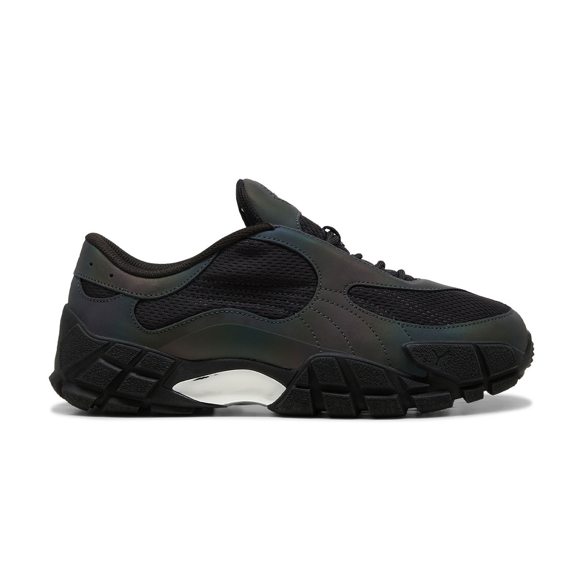 PUMA Black Iridescent Sneakers - Skepta Skope Men's Running Shoes for Jogging & Streetwear Fashion