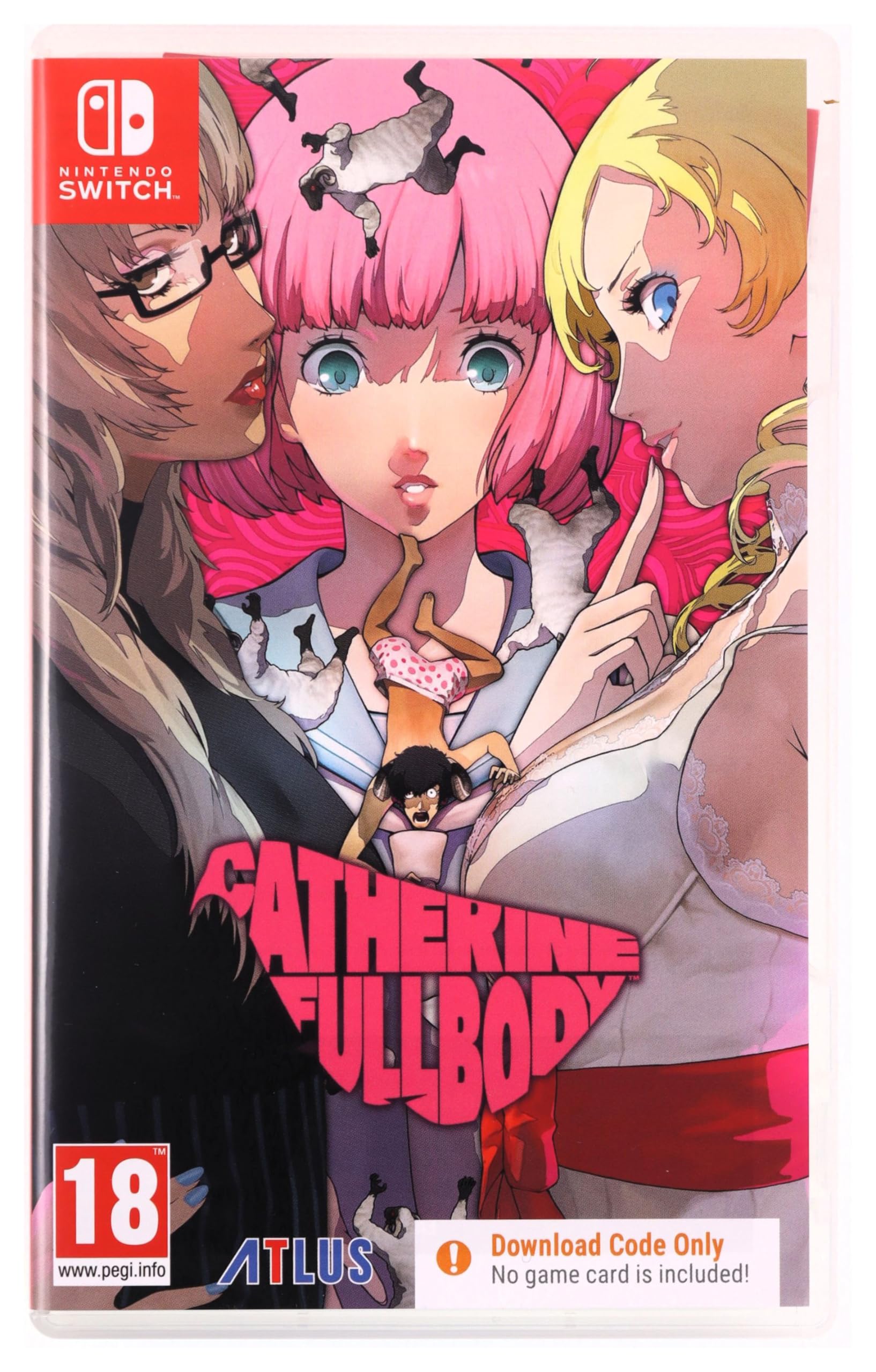 ATLUS Catherine: Full Body - PlayStation 4 Game (Code in Box) | Psychological Thriller Puzzle Adventure | Perfect for Horror Game Fans & Puzzle Lovers