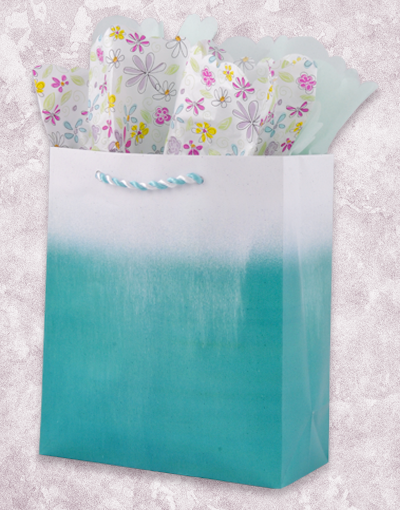 Premium Teal Color Mist Gift Bags - Elegant Party Favor Bags for Weddings, Baby Showers & Birthday Celebrations