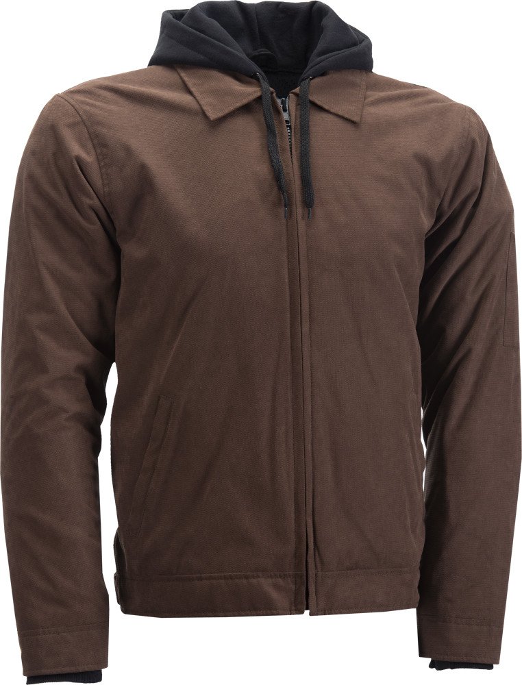 Highway 21 Gearhead 2-in-1 Motorcycle Jacket with Removable Hoodie - Protective Riding Gear for Men & Women - Ideal for Commuting, Touring & Cold Weather Riding